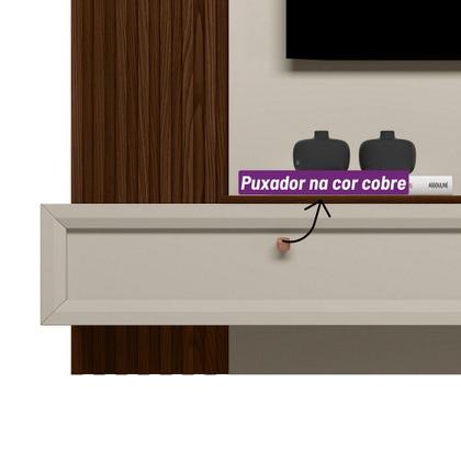 Imagem de Painel para TV até 55 Polegadas com Ripado Alvorada Linea Brasil