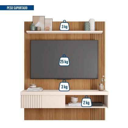 Imagem de Painel para TV até 55 Polegadas com Ripado Moon