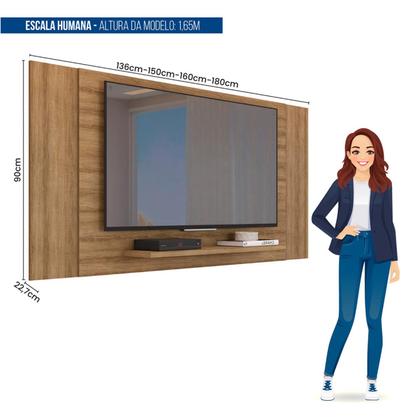 Imagem de Painel para Tv até 55 Polegadas Extensível Múltiplus