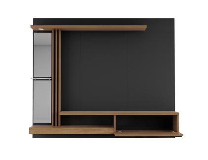 Imagem de Painel para TV até 55 Polegadas LED Prateleira de Vidro Denver