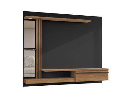Imagem de Painel para TV até 55 Polegadas LED Prateleira de Vidro Denver