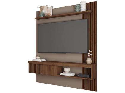 Imagem de Painel Para Tv Até 55 Polegadas Marrom Moon Caemmun
