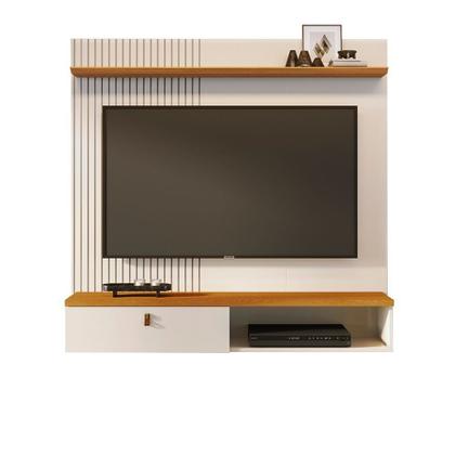 Imagem de Painel para TV até 55 Polegadas MDF 141CMX136,5cm Iris Branco