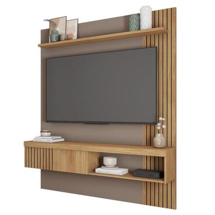 Imagem de Painel Para Tv Até 55 Polegadas Moon Marrom Caemmun