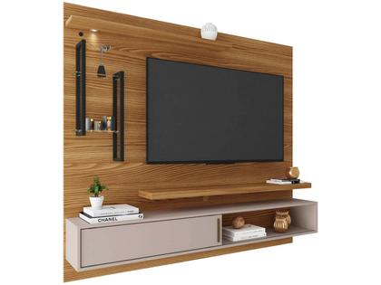 Imagem de Painel para TV até 60” DJ Móveis New Greco 2 Prateleira
