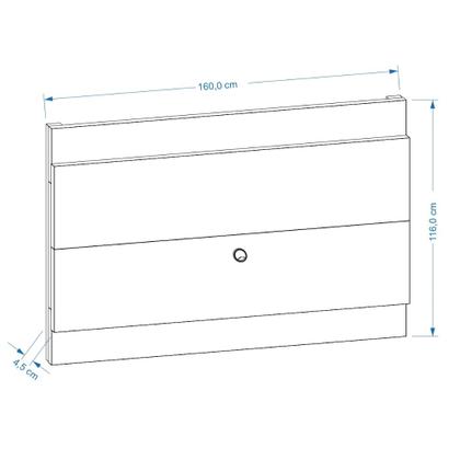 Imagem de Painel Para TV Até 60 Polegadas Suspenso Simples Suíça
