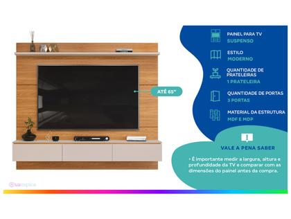 Imagem de Painel para TV até 65" DJ Móveis Mateo