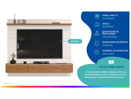 Imagem de Painel para TV até 65" DJ Móveis Mateo