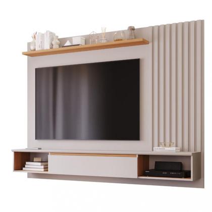 Imagem de Painel para Tv Até 65 Polegadas 1 Porta Ripado Bahamas Permóbili