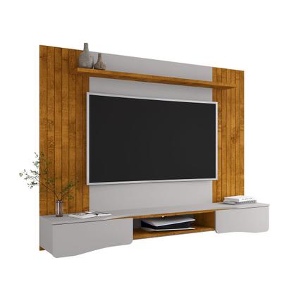 Imagem de Painel para TV Até 65 Polegadas Búzios 2 Portas Naturalle/Off White - Móveis Bechara
