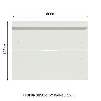 Imagem de Painel para TV até 65 Polegadas Madesa - Branco