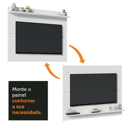 Imagem de Painel para TV até 65 Polegadas Madesa - Branco