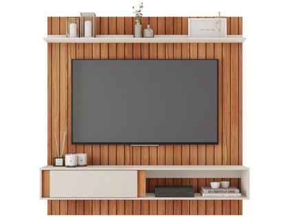 Imagem de Painel Para TV até 65 Polegadas Sena Marrom Caemmun