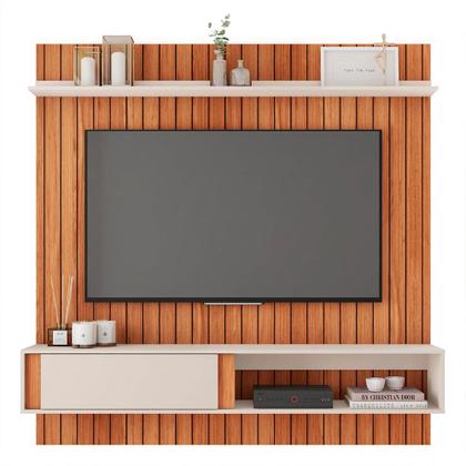 Imagem de Painel Para TV até 65 Polegadas Sena Marrom Caemmun
