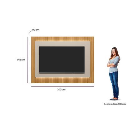 Imagem de Painel para Tv até 70 Polegadas 2m com Ripado São Paulo