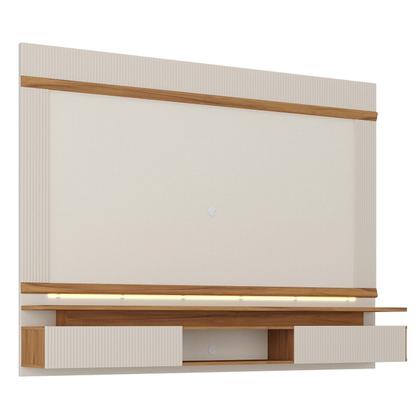 Imagem de Painel para TV até 75 Polegadas 100% MDF 212,8cmx167,2cm Canelado