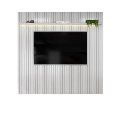 Imagem de Painel para TV até 75 Polegadas Ripado com LED DJ Móveis Trento 250 Bali
