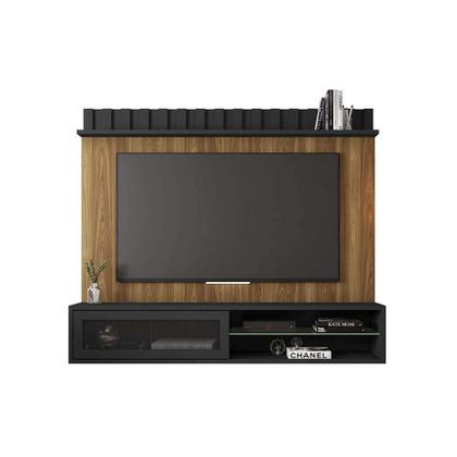 Imagem de Painel para TV até 75 Polegadas Thunder Louro Freijó e Preto