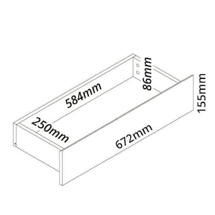 Imagem de Painel para TV até 90 Polegadas 229x250cm Ripado com LED 3 Gavetas 100% MDF