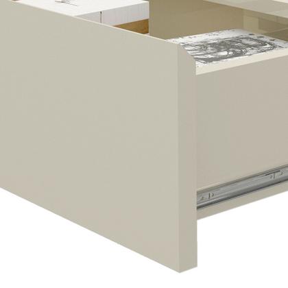 Imagem de Painel para TV até 90 Polegadas Impressão Ripada com LED com Gaveta 220cm 100% MDF Requinte