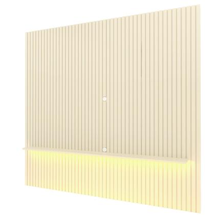 Imagem de Painel para TV até 90 Polegadas Ripado com LED 230cm 100% MDF Nobre