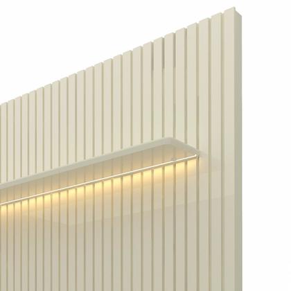 Imagem de Painel para TV até 90 Polegadas Ripado com LED 230cm 100% MDF Nobre