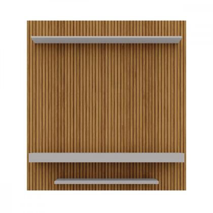 Imagem de Painel para TV de até 65 Polegadas Leme Pintura Ripado Cinamomo Off White Bechara