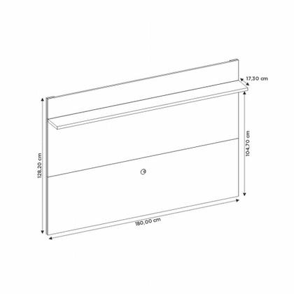Imagem de Painel para TV de até 70 Polegadas NT1305 Notável Móveis