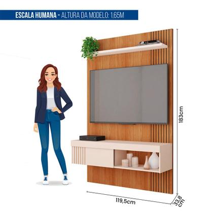 Imagem de Painel para TV Moon até 45 Polegadas Caemmun