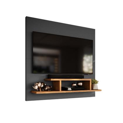 Imagem de Painel para TV Smart 32 Polegadas com Nicho Prateleira Sala Quarto Reilly
