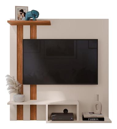 Imagem de Painel Para Tv (Smart) até 32 Polegadas Com Prateleira Quarto Sala - MakayMoveis