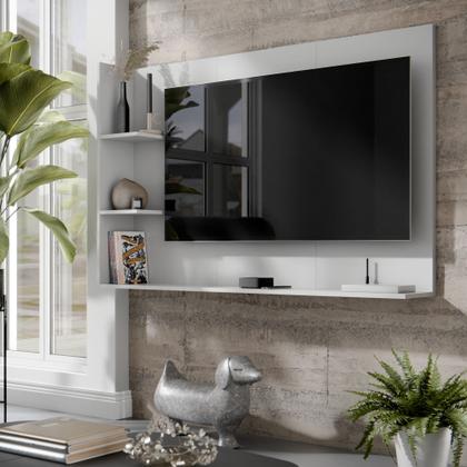 Imagem de Painel Para TV Smart Berlim Até 50 Polegadas - Elegância e Modernidade para Sua Sala - Branco