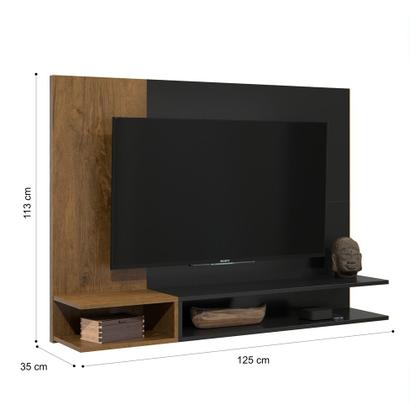 Imagem de Painel Para TV Smart Plus Até 50 Polegadas Com Nichos Alto Brilho Milão