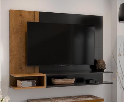 Imagem de Painel Para TV Smart Plus Até 50 Polegadas Com Nichos Alto Brilho Milão