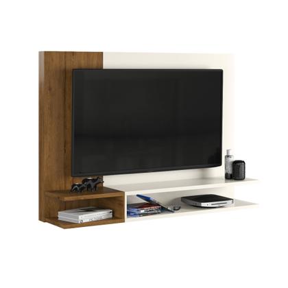 Imagem de Painel Para TV Smart Plus Milão para TVs de até 50 Polegadas - Off White/Nature
