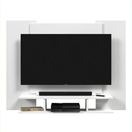 Imagem de Painel para TV Suspenso Até 50 Polegadas Com Nichos e Prateleira Ej Móveis