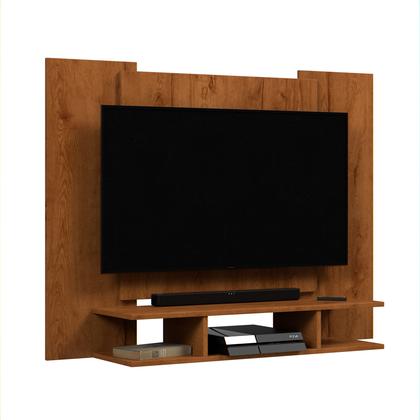 Imagem de Painel para TV Suspenso Até 50 Polegadas Com Nichos e Prateleira Ej Móveis