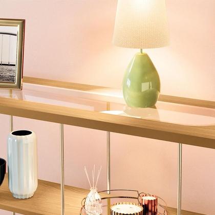 Imagem de Painel para TV Suspenso Evo com Kit Mesa de Centro Sky e Aparador Infinity Cinamomo Off White  HB Móveis