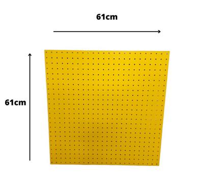 Imagem de Painel Pegboard  610 x 610 x 3 mm - Diversas cores