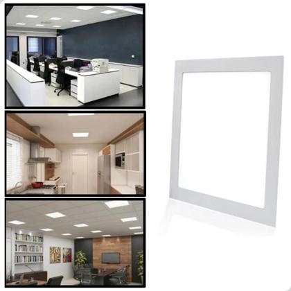 Painel Plafon LED 45W Quadrado Embutir 6500K Bivolt 62x62cm - INLUSS Imagem de Painel Plafon LED 45W Quadrado Embutir 6500K Bivolt 62x62cm