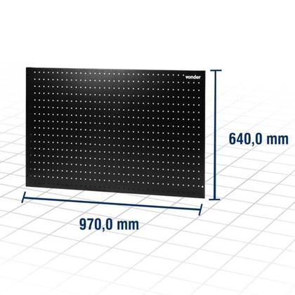 Imagem de Painel Porta Ferramentas Metálico 640X970mm - Vonder