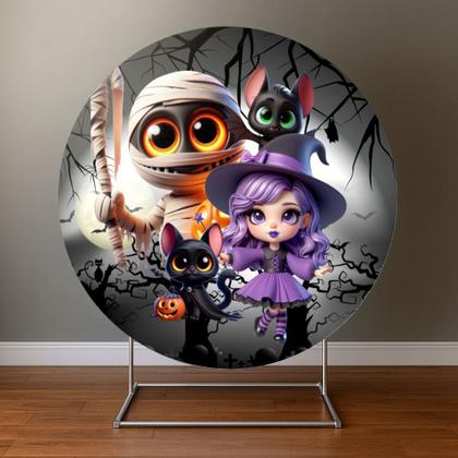 Imagem de Painel Redondo C Elastico 1,50m Halloween