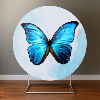 Imagem de Painel Redondo Veste Facil C Elastico 1,50m Borboletas