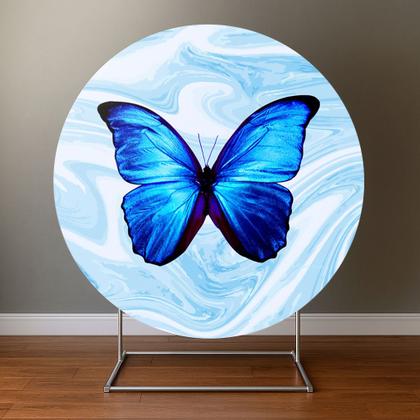 Imagem de Painel Redondo Veste Facil C Elastico 1,50m Borboletas