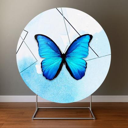 Imagem de Painel Redondo Veste Facil C Elastico 1,50m Borboletas