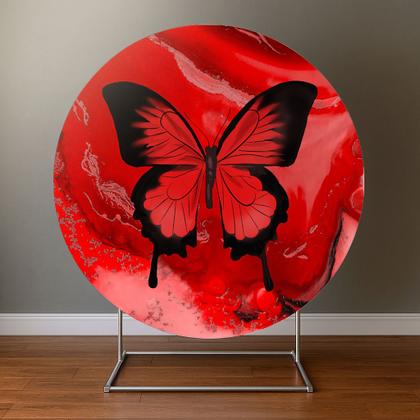 Imagem de Painel Redondo Veste Facil C Elastico 1,50m Borboletas