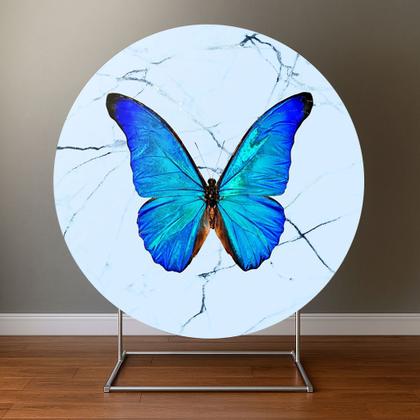 Imagem de Painel Redondo Veste Facil C Elastico 1,50m Borboletas