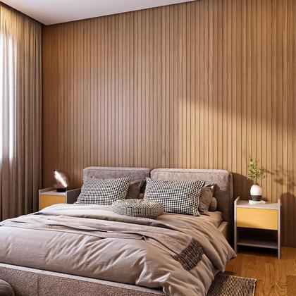 Imagem de Painel Ripado Compacto 2,74m x 25cm larg. 01 unid.