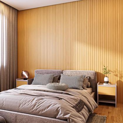 Imagem de Painel Ripado Compacto 4 unid. 2,74m x 25cm larg.