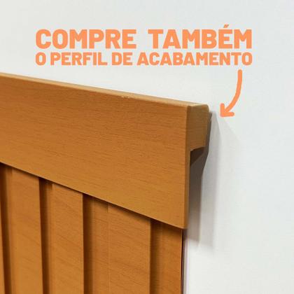 Imagem de Painel Ripado Compacto 4 unid. 2,74m x 25cm larg.